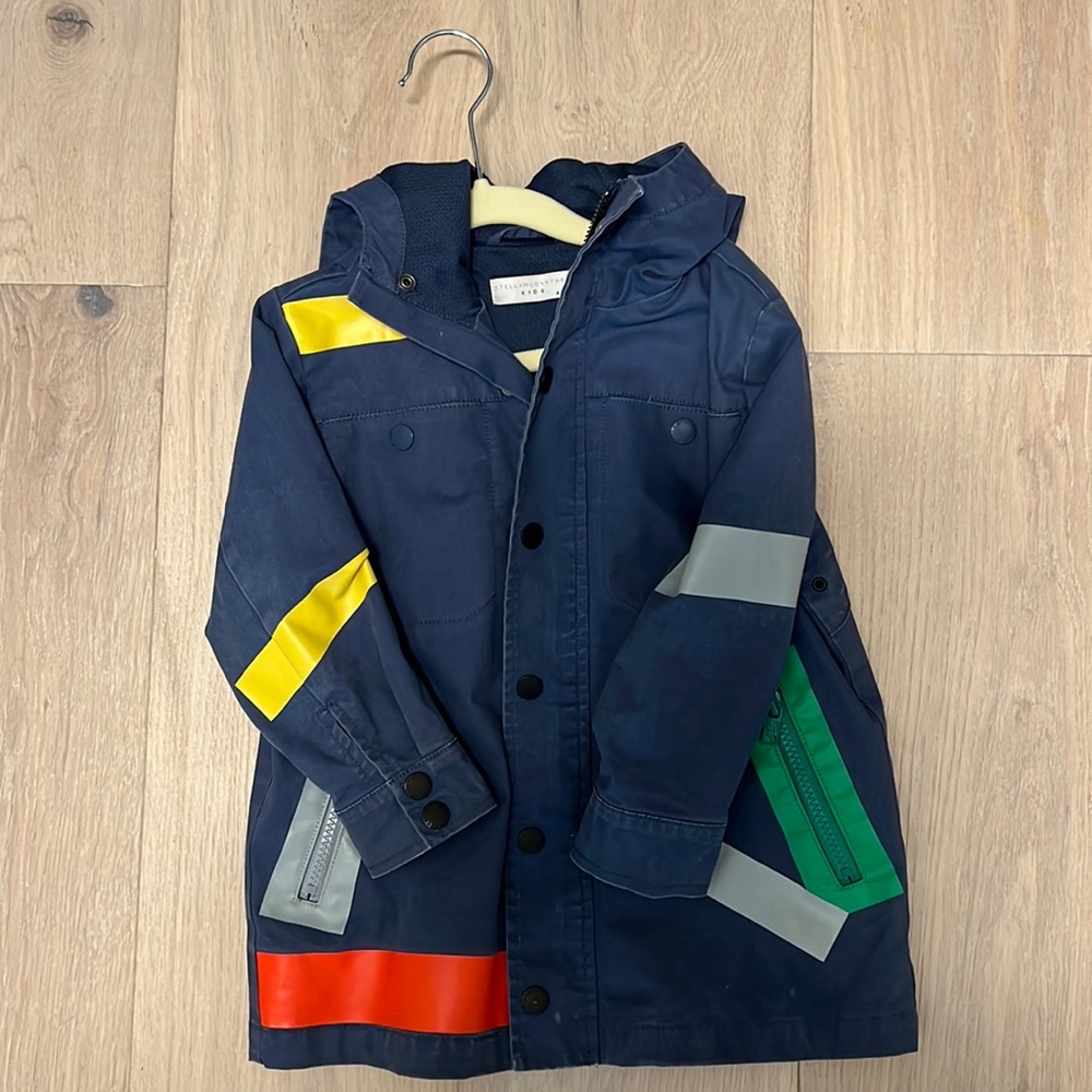 Stella McCartney Kids size 4 raincoat